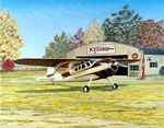 "Autumn Classic" - Sam Lyons - Cessna 195 Aviation Art